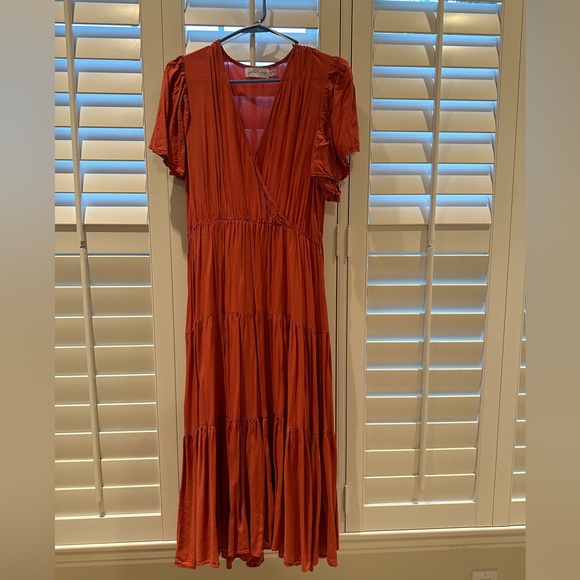 Petal and Pup Rust Dress - Picture 3 of 3